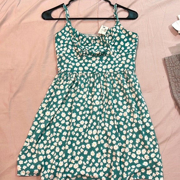 aeropostale green floral dress Aeropostale Sleeveless Floral Green Dress/Sundress For Women Sz S - NWT $49.50